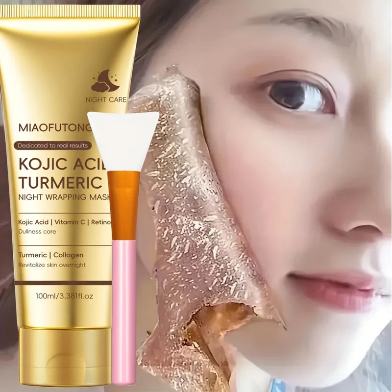 Mascarilla Nocturna de Cúrcuma y Colágeno