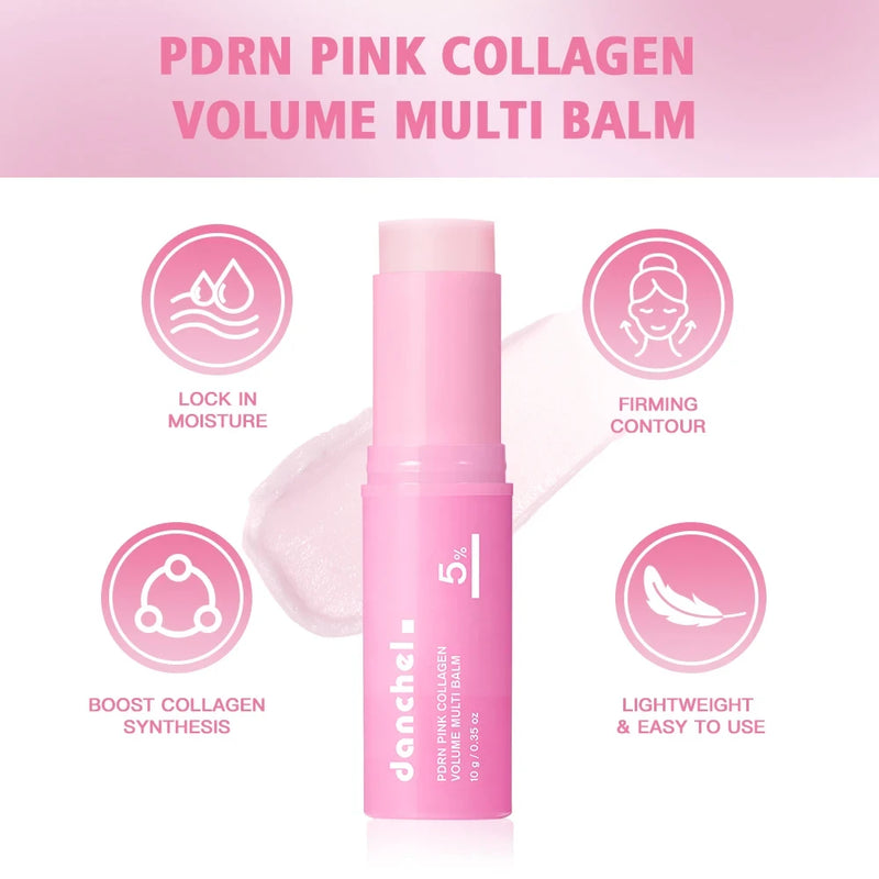 Balsamo en Barra de Colageno Rosa con PDRN