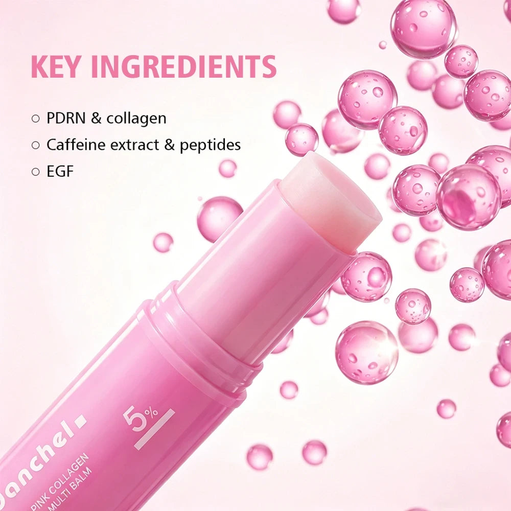 Balsamo en Barra de Colageno Rosa con PDRN